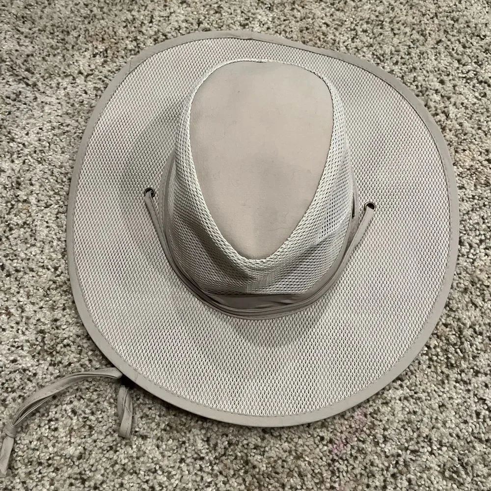 Stetson Beige Mesh Sun Hat